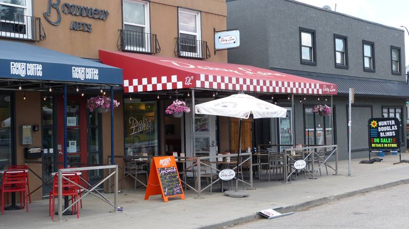 Dairy Lane restaurant and coffee shop in West Hillhurst Calgary